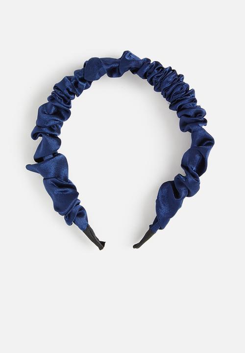 Superbalist - Ruffled headband - navy