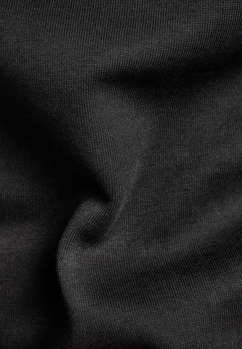 G-STAR - Astro wrap half zip sweater - dark black