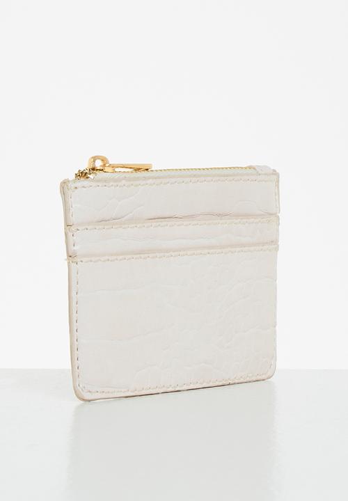 Rubi - Daisy cardholder-ecru texture