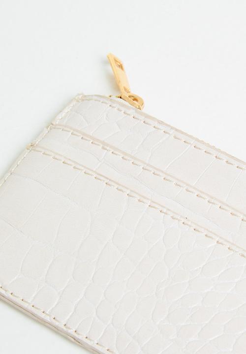 Rubi - Daisy cardholder-ecru texture