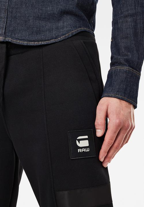 G-STAR - Lanc sport prisoner mix sweat pant - dark black
