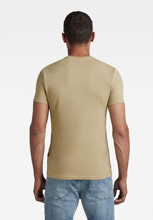 G-STAR - Slim base r t short sleeve - tree house