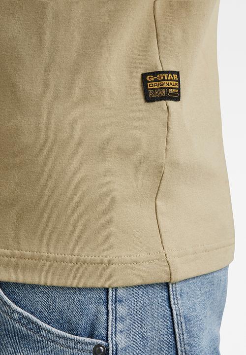 G-STAR - Slim base r t short sleeve - tree house