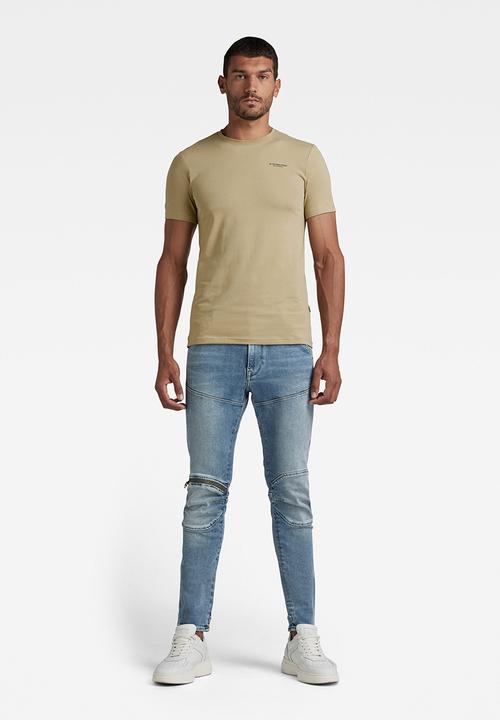G-STAR - Slim base r t short sleeve - tree house