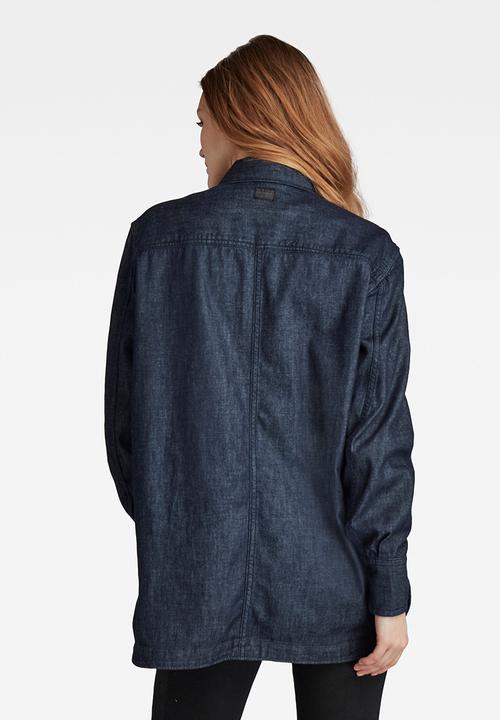 G-STAR - Boyfriend shirt - rinsed