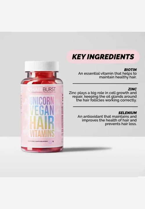HairBurst - Unicorn Vegan Hair Vitamins