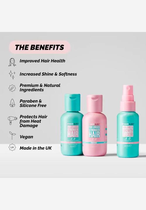 HairBurst - Longer, Stronger Hair Trio Mini Set