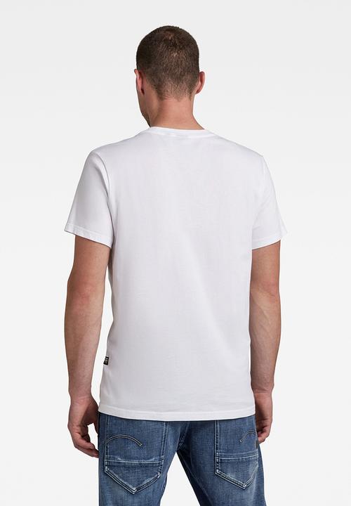 G-STAR - Raw. graphic r t - white