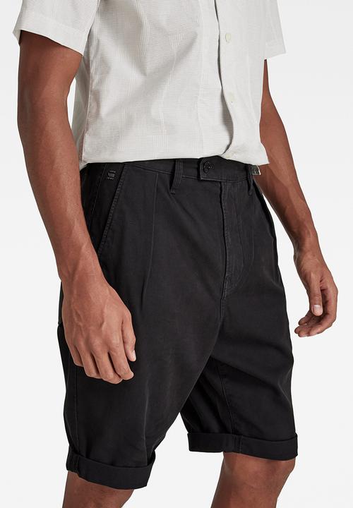 G-STAR - Worker chino short - dark black