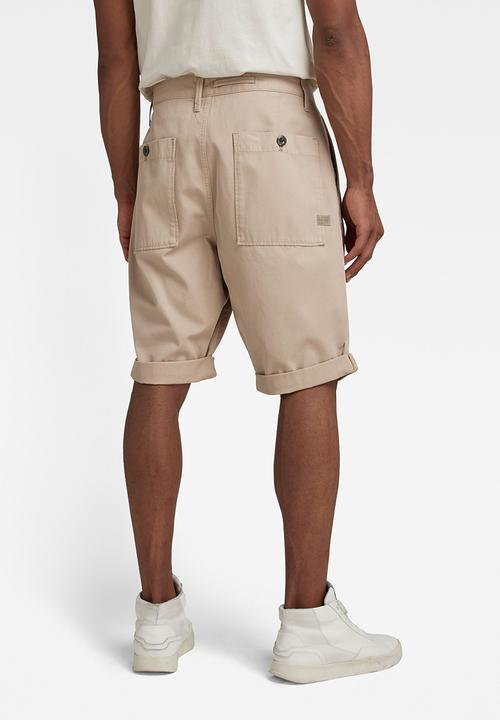 G-STAR - Worker chino short - westpoint khaki