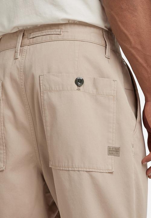 G-STAR - Worker chino short - westpoint khaki