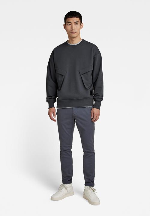 G-STAR - Cargo loose velcro sw r - fantem blue