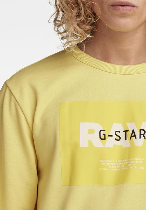G-STAR - Originals logo sw - lemonade