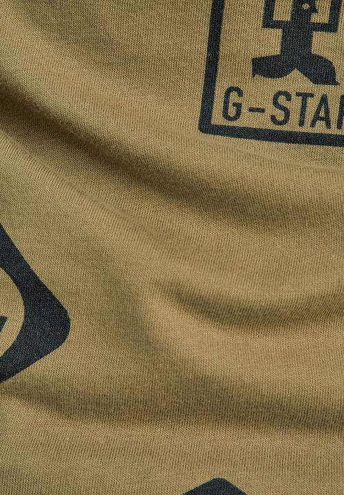 G-STAR - Shield ao slim r T-shirt - tree house shields ao