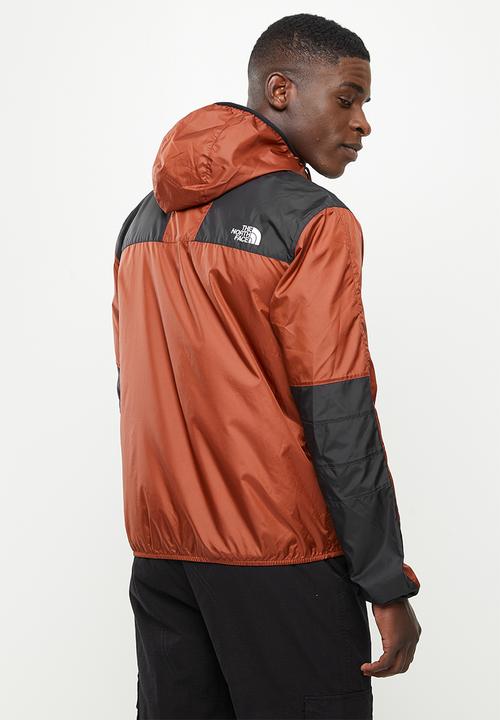 The North Face - 1985 seasonal mountain jacket - rust & black 