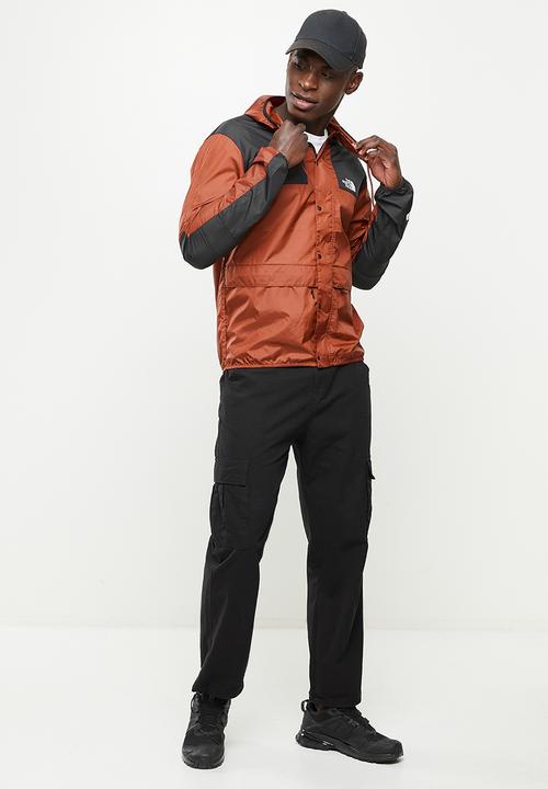 The North Face - 1985 seasonal mountain jacket - rust & black 