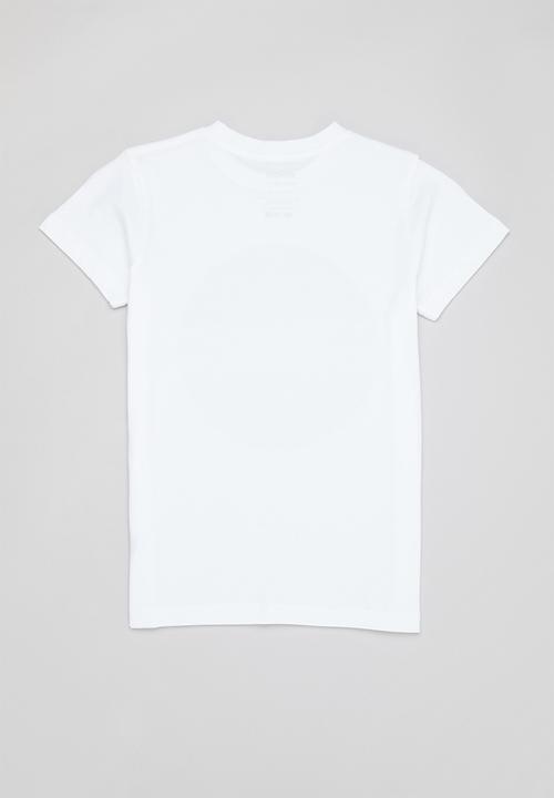 RVCA - Motors short sleeve boy - white