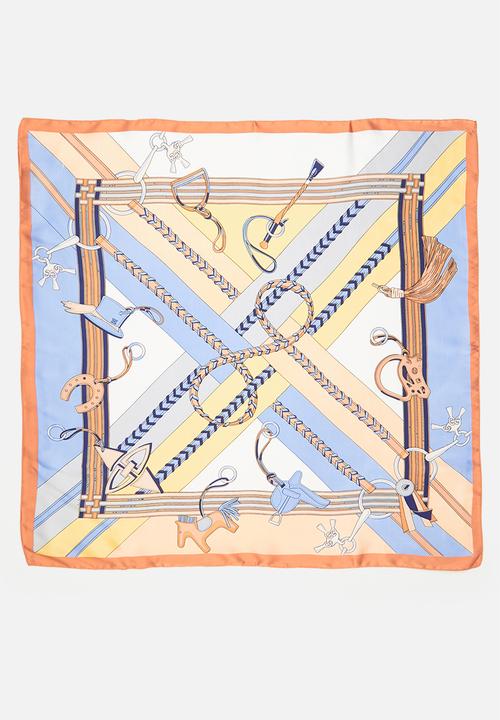 Superbalist - Equestrian printed neckerchief - multi