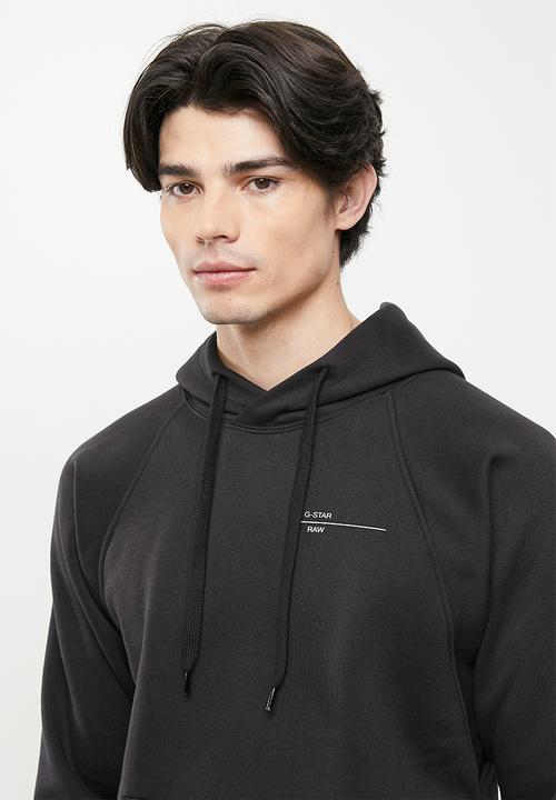 G-STAR - Astra wrap hoodie sw - black