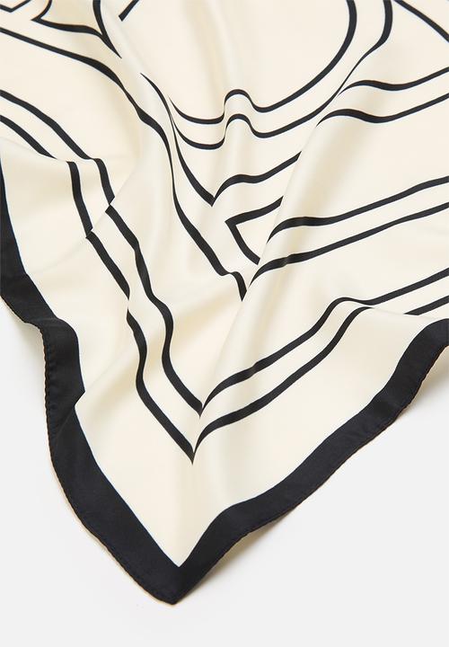Superbalist - Andi neckerchief - black & white