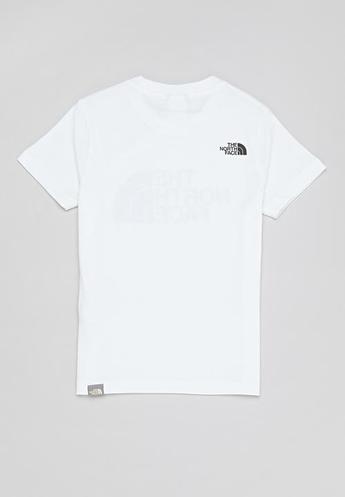 The North Face - Kid short sleeve graphic tee - white