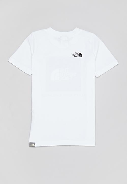 The North Face - Teens short sleeve easy tee - white