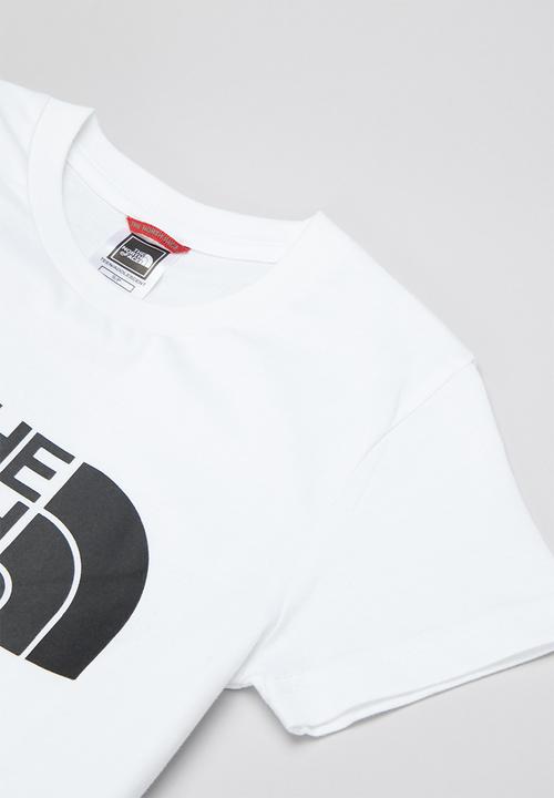 The North Face - Teens short sleeve easy tee - white