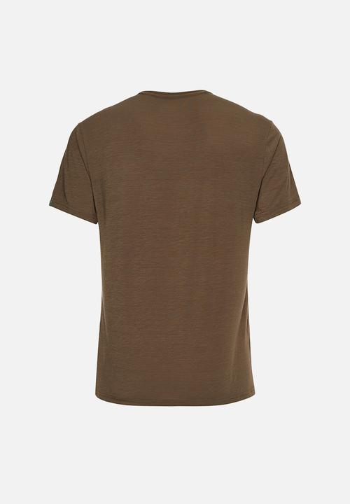 Calvin Klein - Short sleeve crew neck - aspen