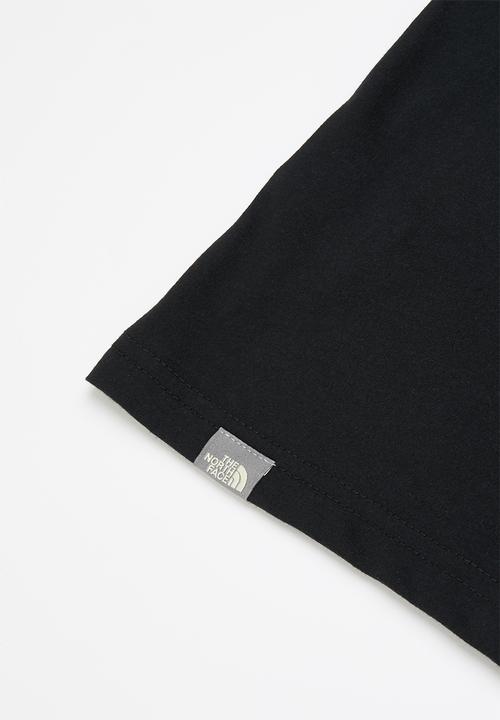 The North Face - Teen graphic long sleeve tee - black