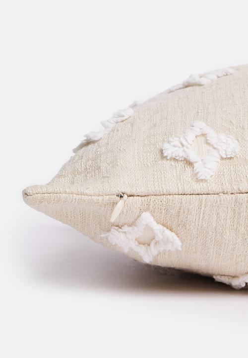 Sixth Floor - Nova tufted cushion cover - natural