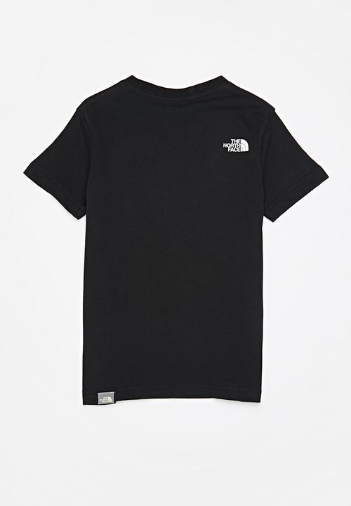 The North Face - Teens short sleeve easy tee - black