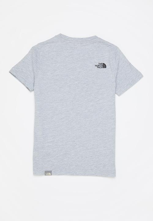 The North Face - Teens short sleeve easy tee - grey