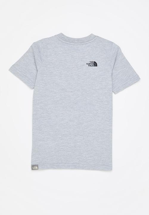 The North Face - Kid short sleeve graphic tee - grey
