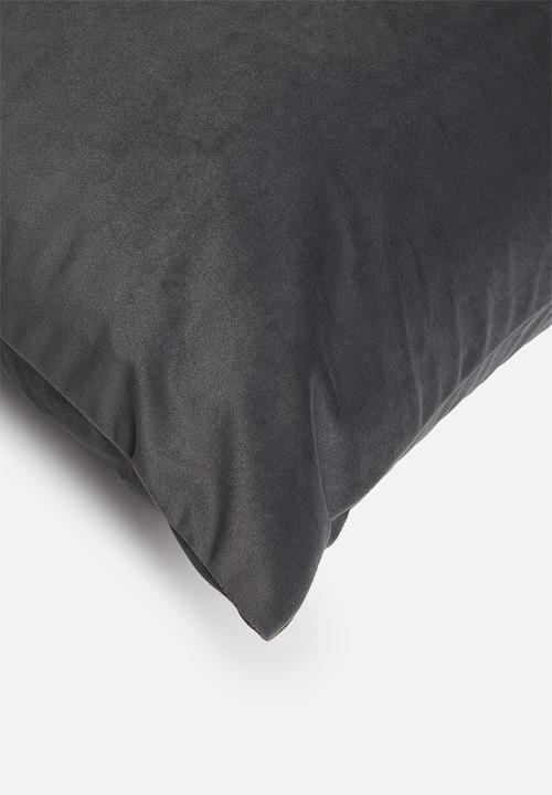 Sixth Floor - Lavish cushion cover - pewter