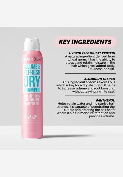 HairBurst - Volume & Refresh Dry Shampoo