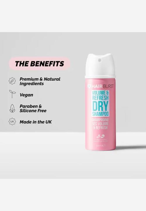 HairBurst - Volume & Refresh Dry Shampoo - Mini
