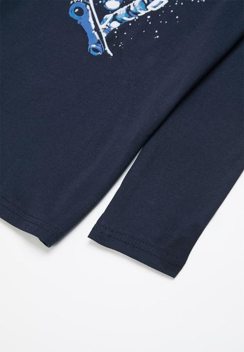 Rebel Republic - Graphic tee - navy 