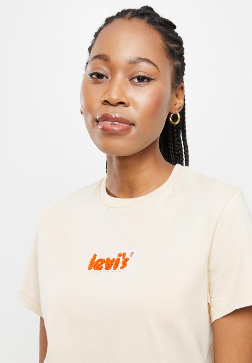 Levi’s® - Chenille poster logo angora - stone