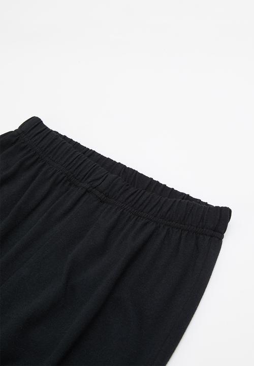 Rebel Republic - Printed pj set - neutral & black