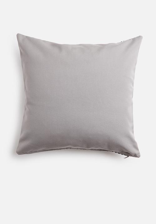 Hertex Haus - Morse outdoor cushion cover - ebony