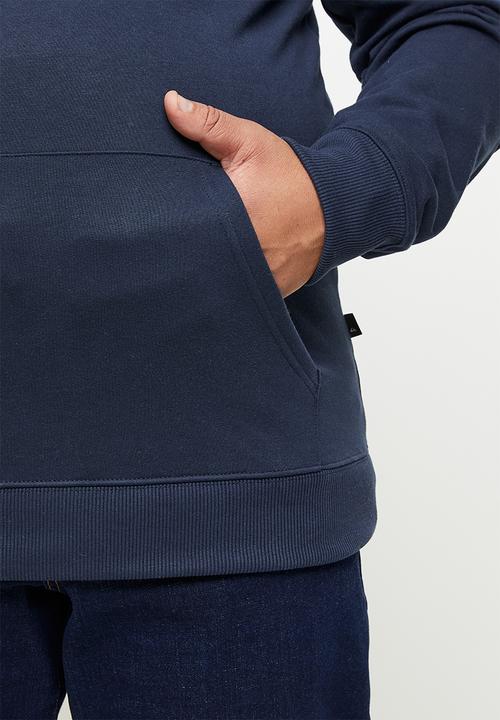 Quiksilver - Big logo hoodie - navy blazer