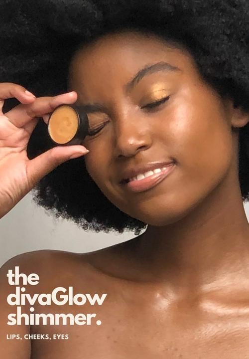 Eco Diva Natural - Divaglow Shimmer Lip, Eye & Cheek