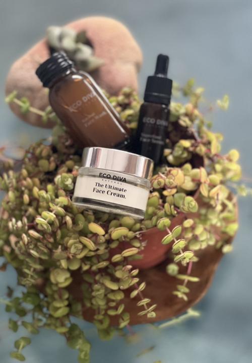 Eco Diva Natural - Eco Diva Sensitive Face Solution Mini Set