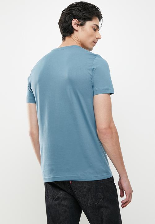 Diesel  - T-diegos-ecosmallogo T-shirt - blue