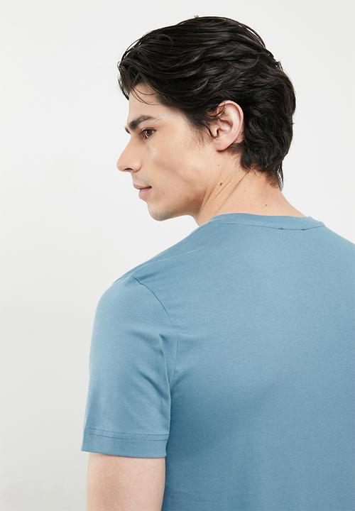 Diesel  - T-diegos-ecosmallogo T-shirt - blue