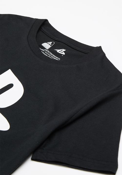 Rebel Republic - Playstation logo tee - black