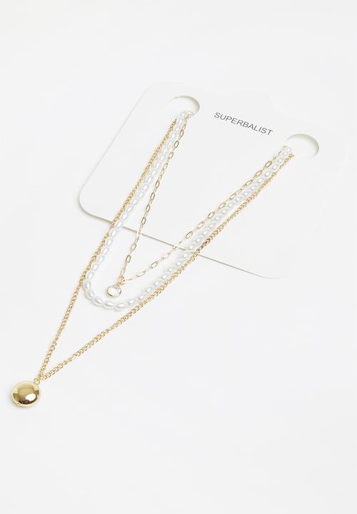 Superbalist - Brooke layered necklace - gold