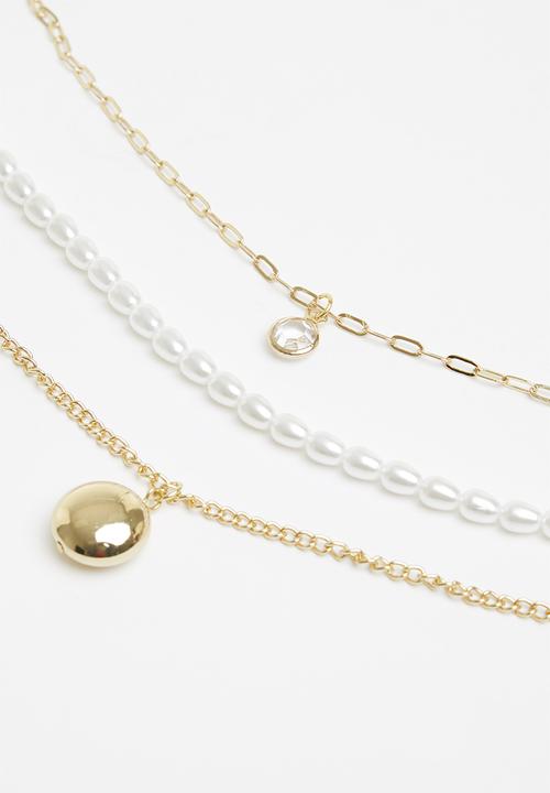 Superbalist - Brooke layered necklace - gold