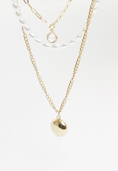 Superbalist - Brooke layered necklace - gold