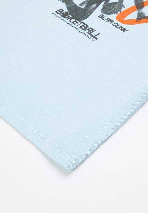Superbalist - Printed tee - blue